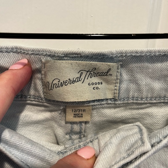 Universal Thread Vintage Straight Jeans Size 12/31R - Picture 3 of 7